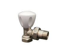 ECA RV3 1/2 KÖŞE TİP RADYATÖR VANASI