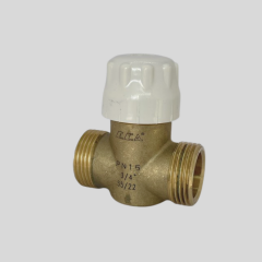 ECA 3/4 (DN20) 2 YOLLU MOTORLU FAN COİL VANA GÖVDESİ