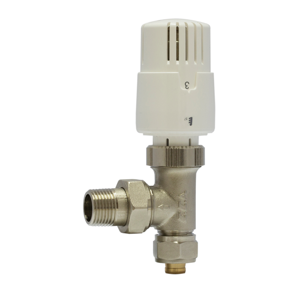 ECA Trv4 16X2 mm Pex-Al Köşe Termostatik Radyatör Vanası-602120780