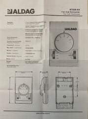 ALDAĞ TR-110 M MEKANİK FAN COİL TERMOSTAT (RT226-E4)