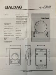 ALDAĞ TR-110 M MEKANİK FAN COİL TERMOSTAT (RT226-E4)