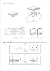 ECA DİJİTAL FAN COİL TERMOSTATI (2/4 BORULU FAN COİLLERE UYGUN)-SIVA ALTI