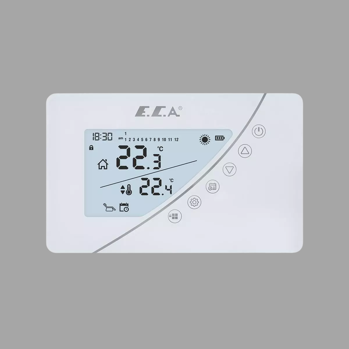 E.C.A Poly Touch 400W Programlanabilir Kablosuz Oda Termostatı