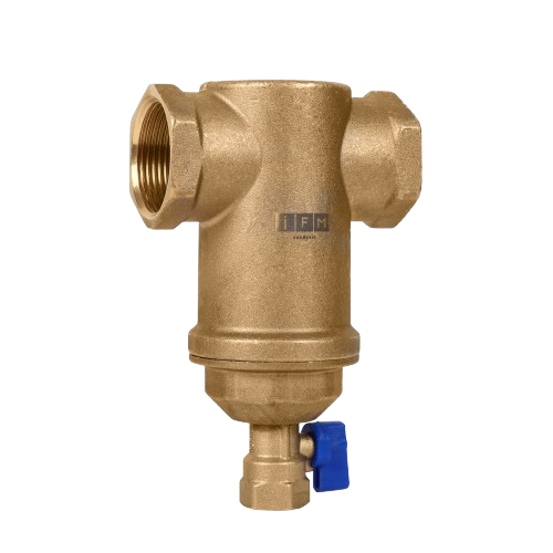 1 1/4'' (DN32) Cleanvent Pirinç Tortu Tutucu-Dişli
