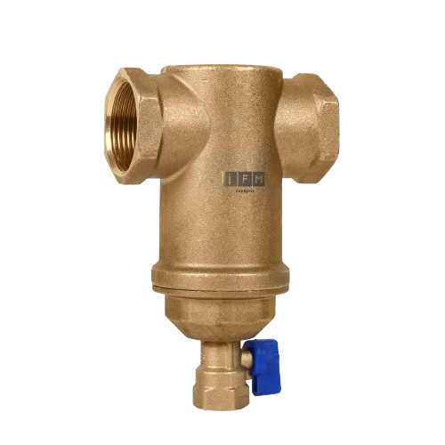 1 1/2'' (DN40) Cleanvent Pirinç Tortu Tutucu-Dişli