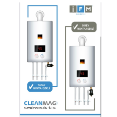 CLEANMAG KOMBİ MANYETİK FİLTRE- 3/4'' (DN20)