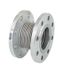 DN65 Döner Flanşlı Laynersiz Metal Kompansatör (30 Mm Genleşme)