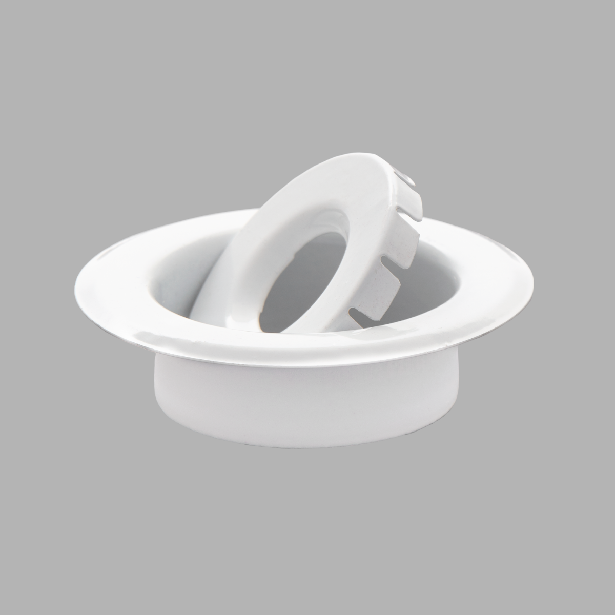 Yangın Sprinkler Rozet Beyaz -Çift parçalı