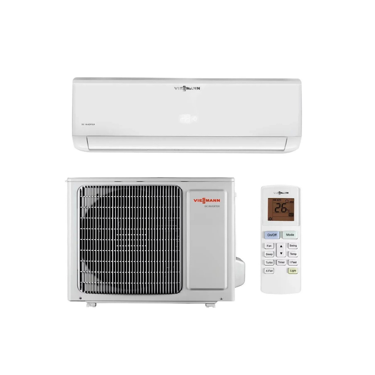 Viessmann Vitoclima 050-S/HE Pro+ Serisi 12.000 btu/h Duvar Tipi Split Klima