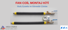 ARDA ENERJİ 3/4''( DN20) FAN COİL MONTAJ KİTİ-ECA vanalı