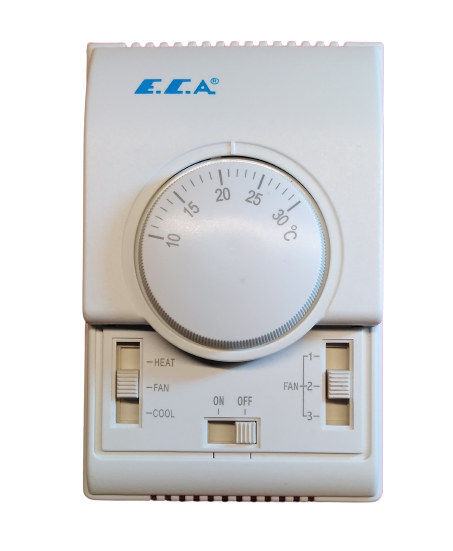 ECA Elektromekanik Fancoil Termostatı (2 Borulu Tüm Markalarla Uyumlu)