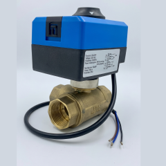 E.C.A. 3 Yollu Motorlu Küresel Vana – DN25 (1'')